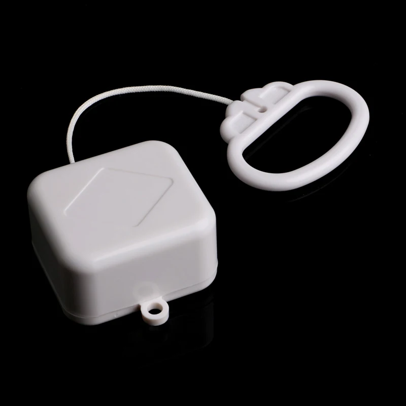 

NEW Pull String Cord Music Box White Baby Bed Bell Kids Toy Random Songs