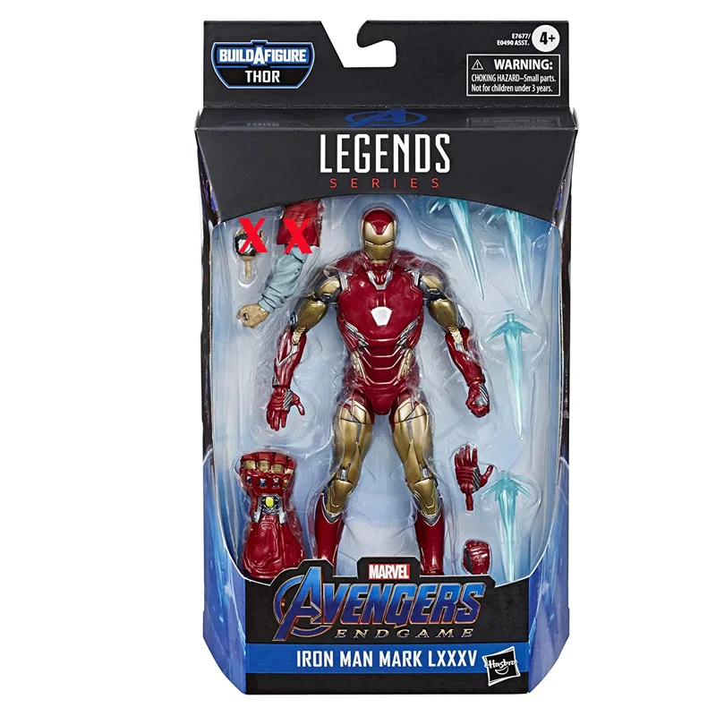 

Avengers Marvel Legends Series Endgame 6-inch Collectible Action Figure Iron Man Mark Lxxxv Collection