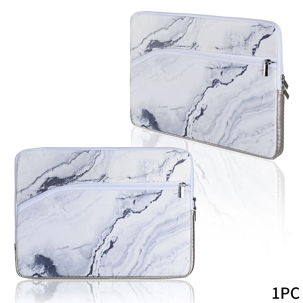 Противоударная сумка для ноутбука планшет портативный Marbling практичный неопрен