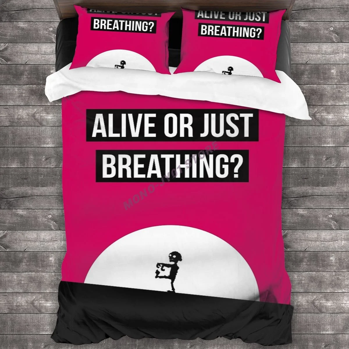 

Alive Or Just Breathing Bedding Set Duvet Cover Pillowcases Comforter Bedding Sets Bedclothes
