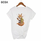 Модная футболка Disney зверополис, Ник лиса Джуди, кролик, футболки оверсайз с графическим рисунком, женские футболки, футболка для отдыха
