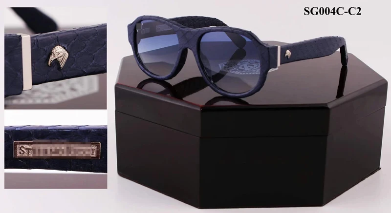 

Billionaire belt Sunglasses Snake skin men's 2021 new Business high quality Outdoor beach casual fashion Genuine Leather