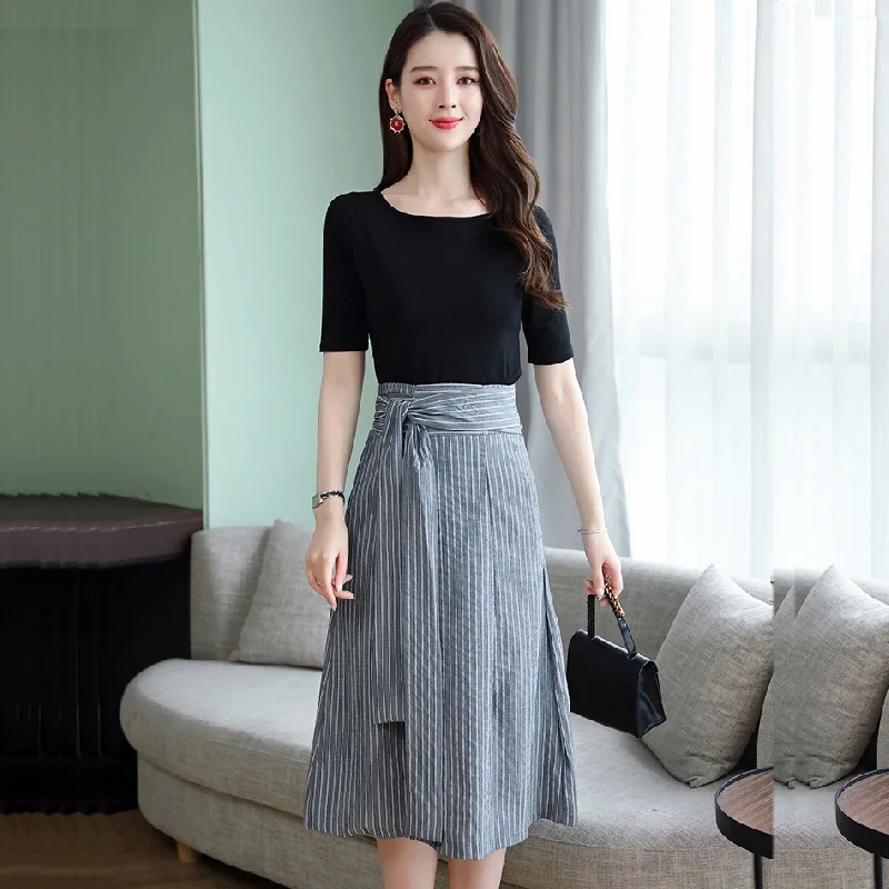 

2020 new Korean famous lady suit two piece summer 2 piece outfits for women
