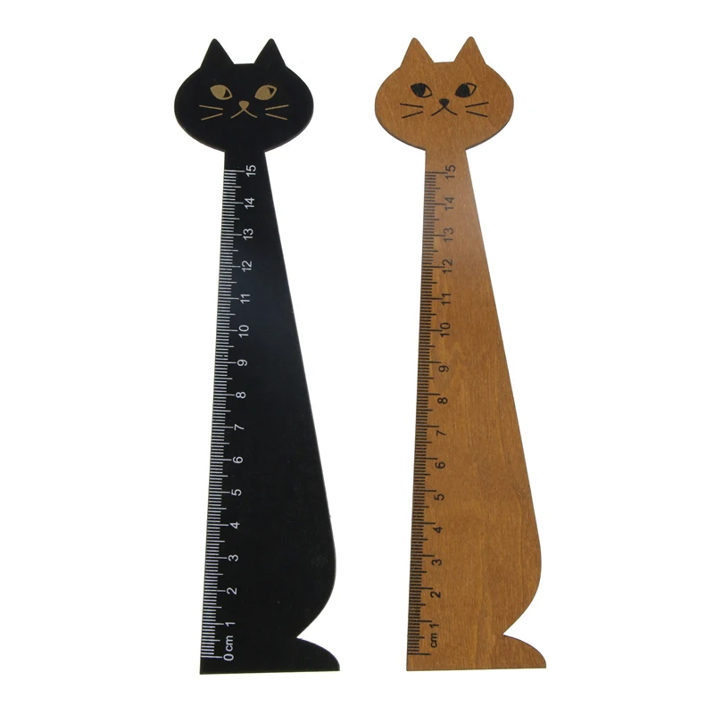 1 шт. линейка в виде кошки 15 см|ruler cute|straight rulercute ruler |