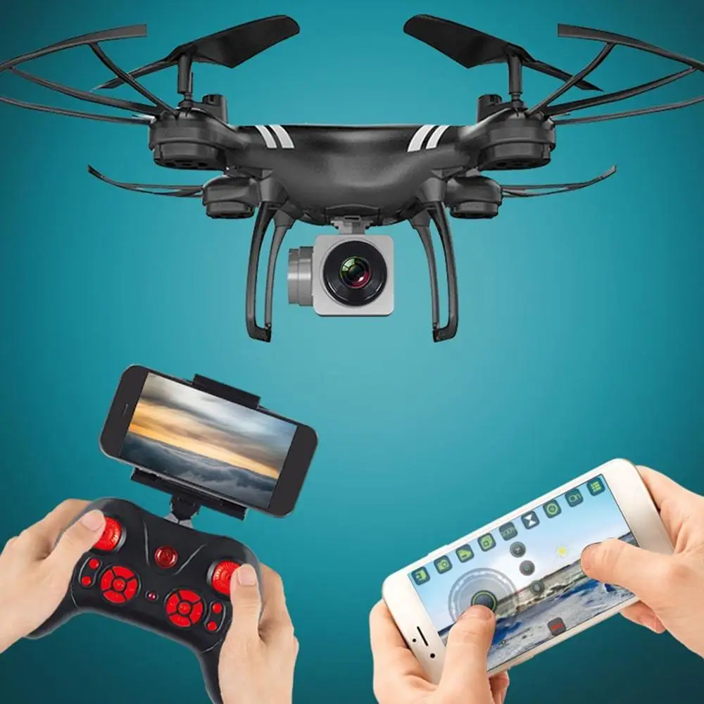 

RC drone With HD camera wifi fpv Quadcopter Aerial Photography Remote Control Selfie Foldable Helicopter Profissional dron Toys