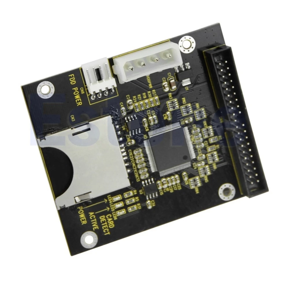 

Адаптер для жесткого диска с SD на 3,5 ", 40 штырьков, IDE, 3,5 IDE