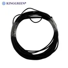 5  100mX Черная оболочка PMMA конец светящийся пластиковый оптоволоконный кабель внутренний диаметр 1 мм для декоративного освещения Бесплатная доставка