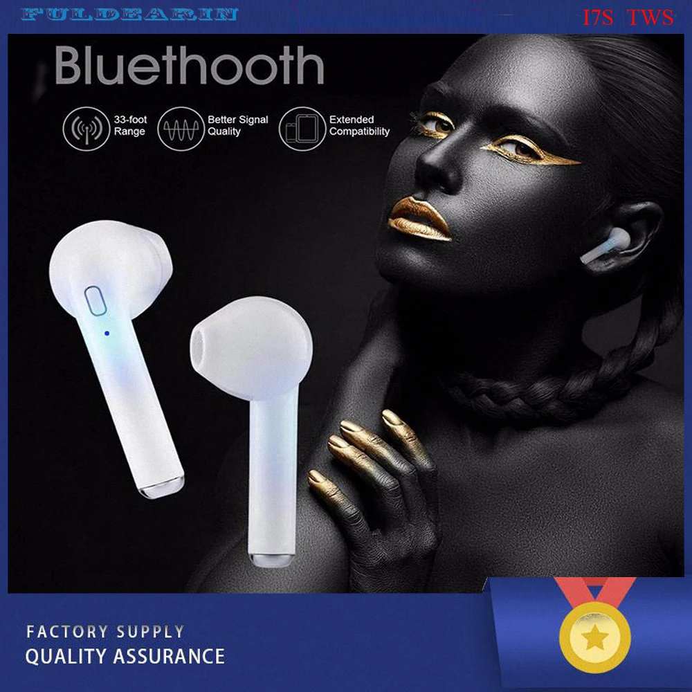I7s TWS Audifonos Para Celular Mini Bluetooth Беспроводные наушники стерео капельки вкладыши для IOS и