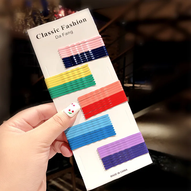 50 шт. головные уборы для девочек различные шпильки 8 стилей цветные детские