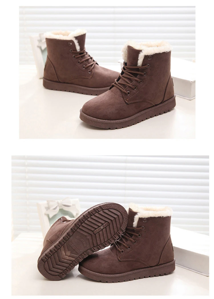 LAKESHI/женские ботинки; коллекция года; Модные женские зимние ботинки; botas mujer; женские зимние ботинки; теплые женские ботильоны на меху; зимняя обувь