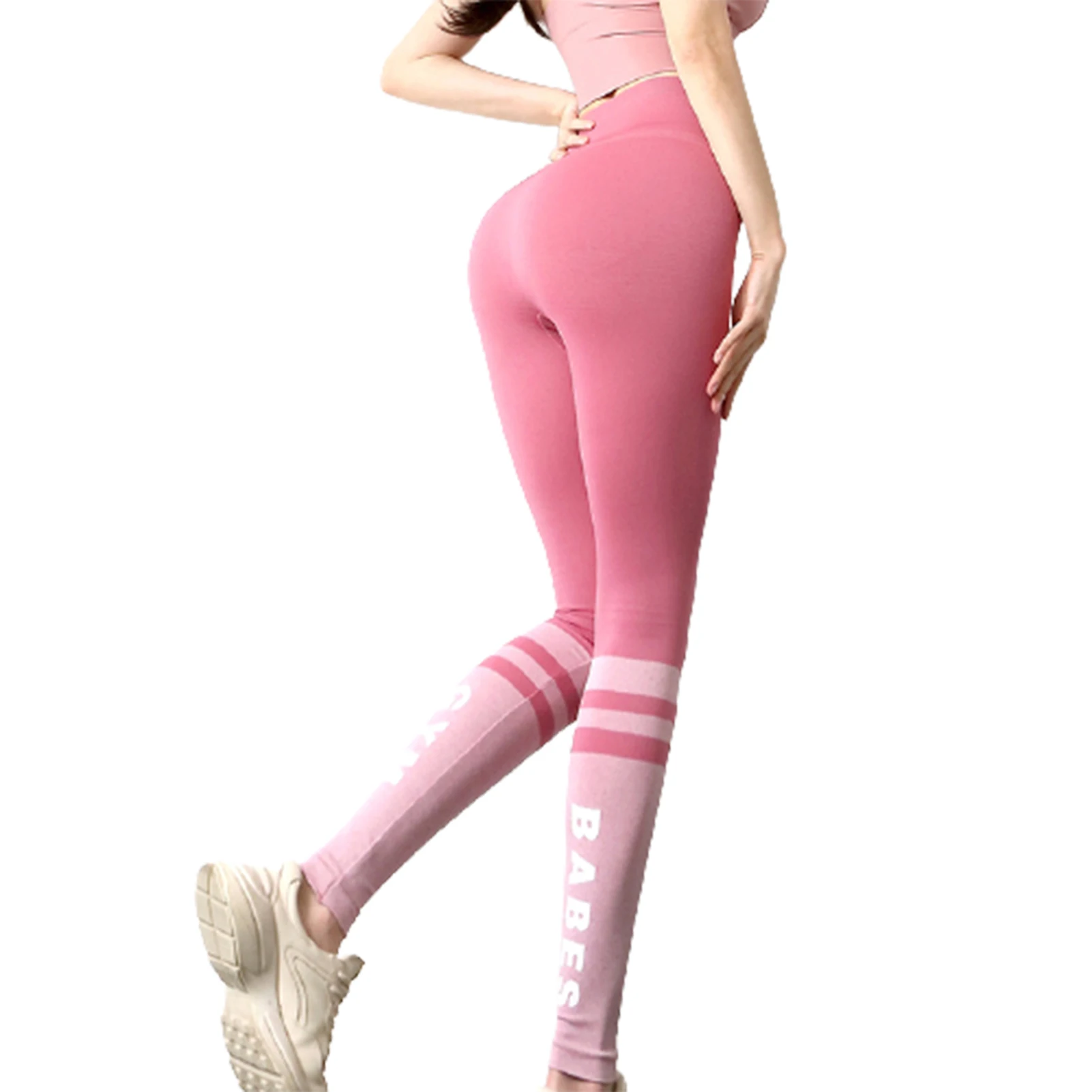 

Women's Seamless High Waist Yoga Tight Pants Tummy Control Workout Running Yoga Leggings BMF88 BMF88