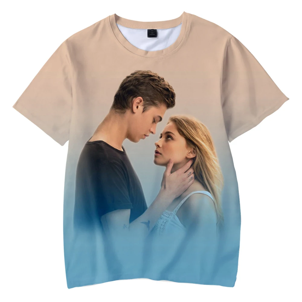 

3D anime printed loose t-shirt summer men women short sleeve hip hop romantic couples t shirt 3d harajuku tops&tees