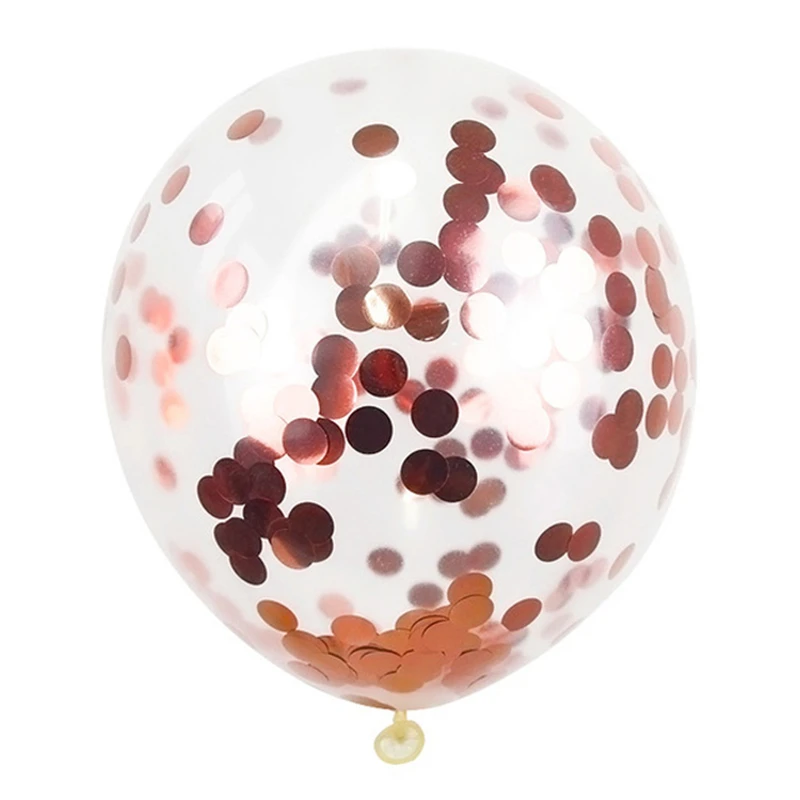 Вечерние принадлежности из розового золота одноразовая посуда бокал для