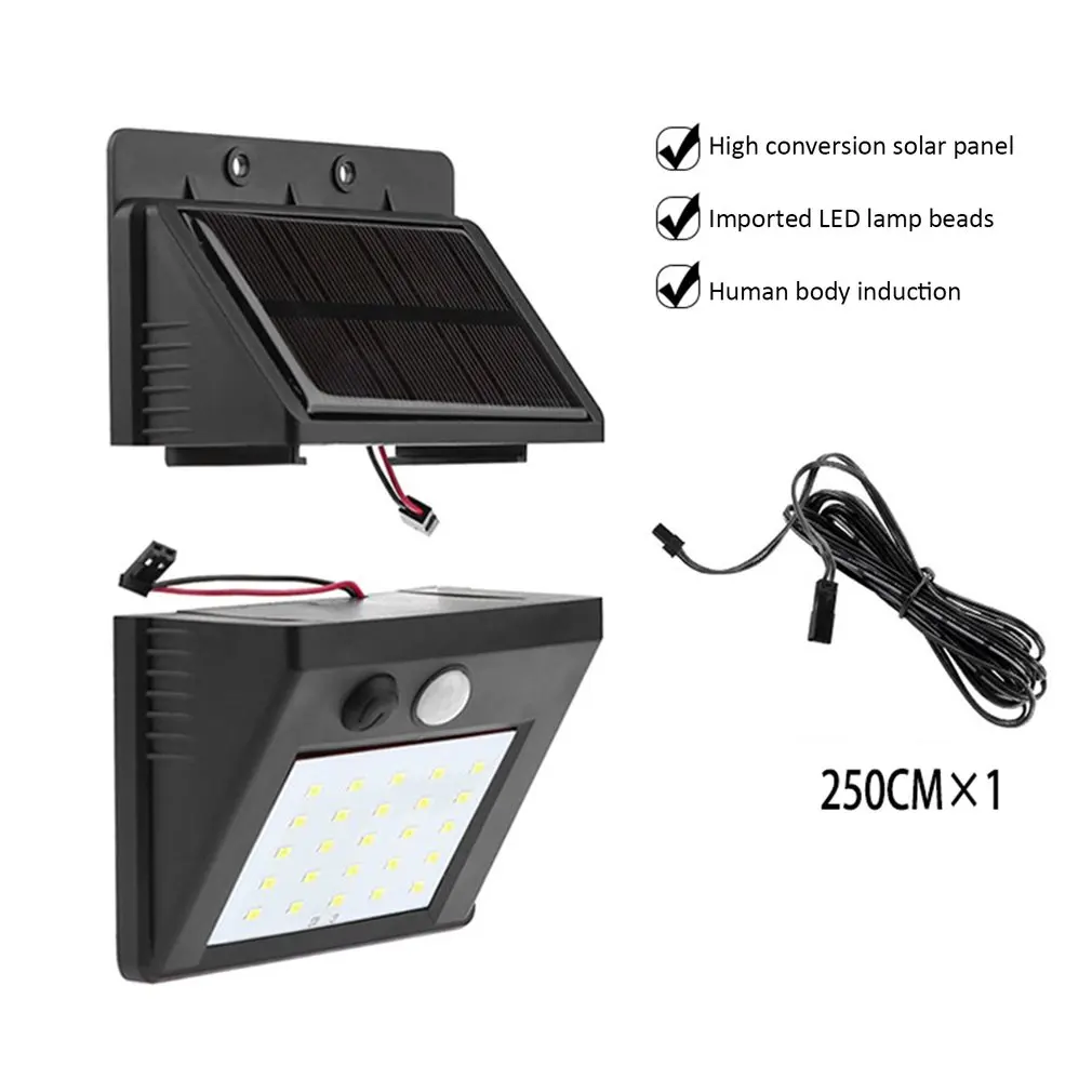 30 LED Solar Light Human Body Induction Wall Motion Sensor Street Lamp | Лампы и освещение