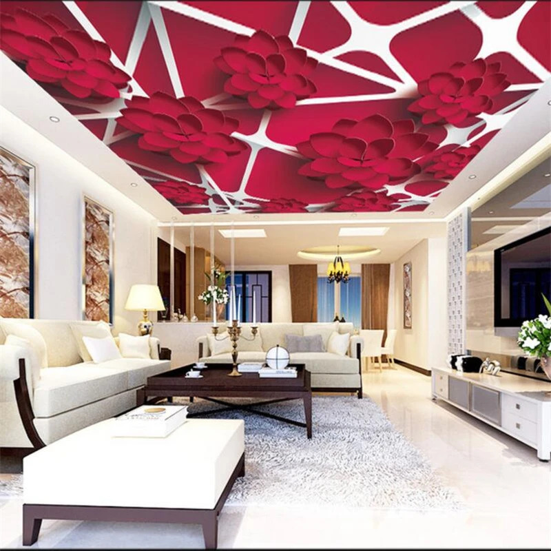 Обои на заказ 3d портрет Настенная векторная роспись цветок рамка потолок