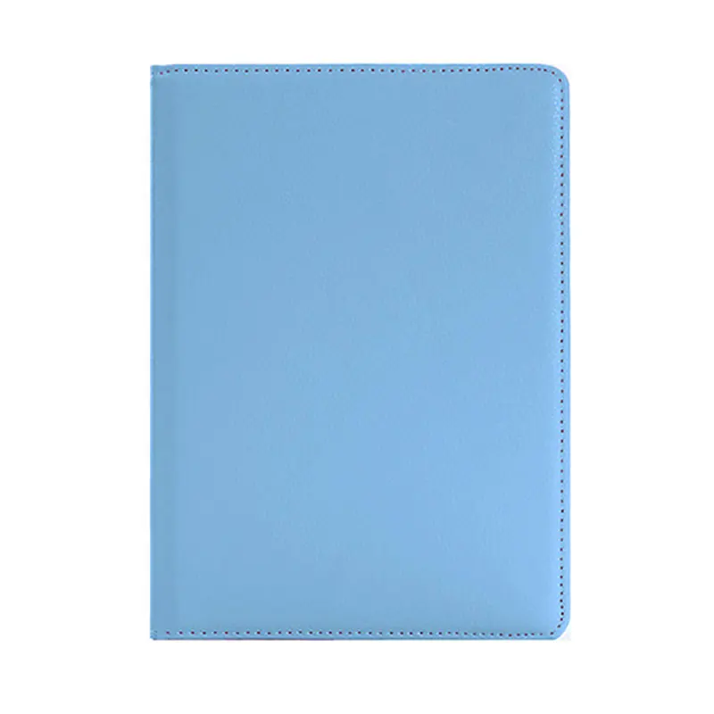 Sky Blue 360 Вращающийся чехол для samsung Galaxy Tab A A2 10,5 дюймов планшет SM-T590 SM-T595 Чехол-книжка кожаный чехол-подставка с ручкой+ Защитная пленка на экран - Цвет: Sky Blue