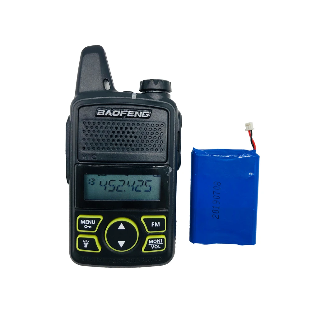 BAOFENG BF-T1 3,7 в 1500 мАч литий-ионный аккумулятор для BF T1 Walkie Talkie baofeng bf-t1 мини двухстороннее радио аксессуары T1