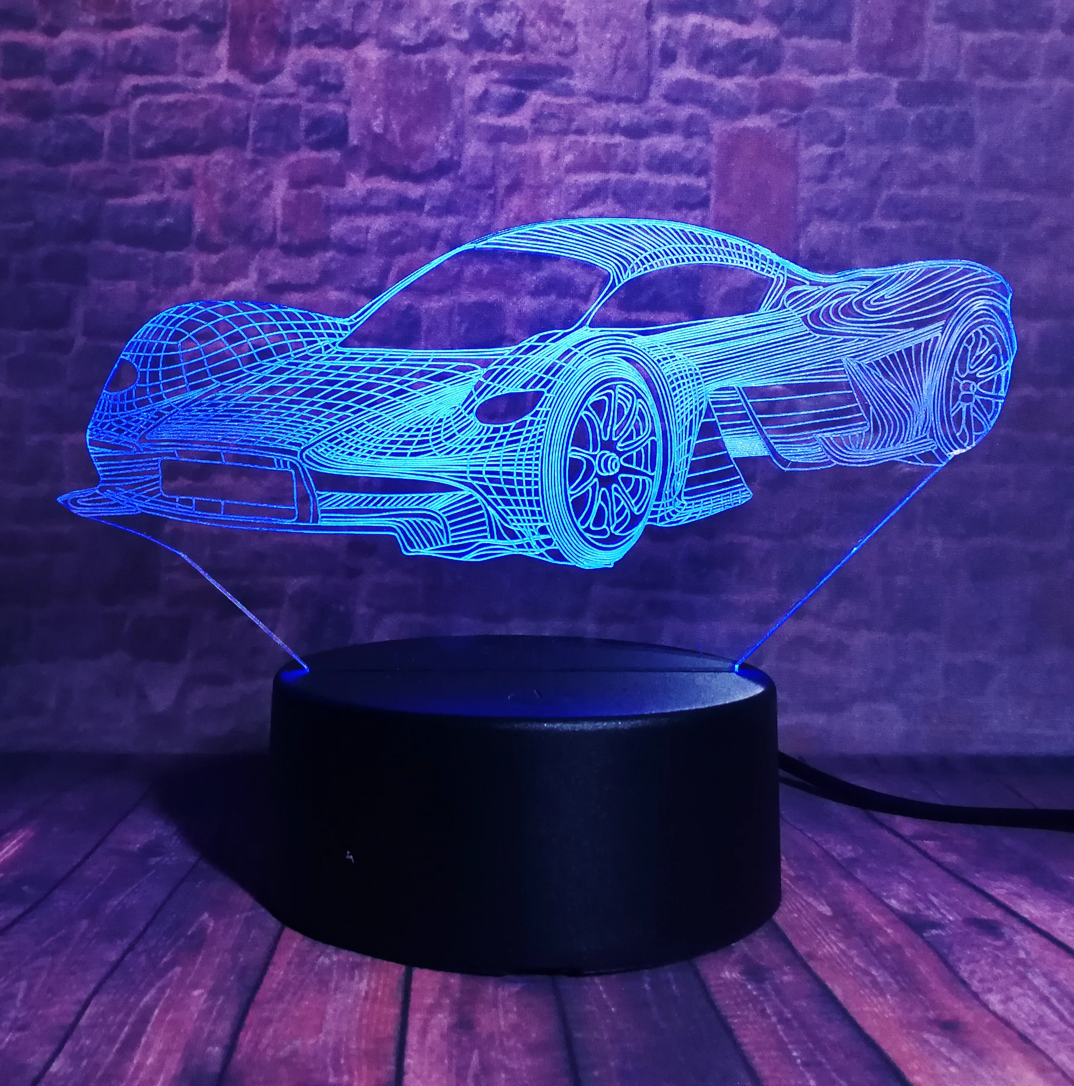 Мужская крутая современная Ferrari Автомобильная креативная 3D гоночная машина