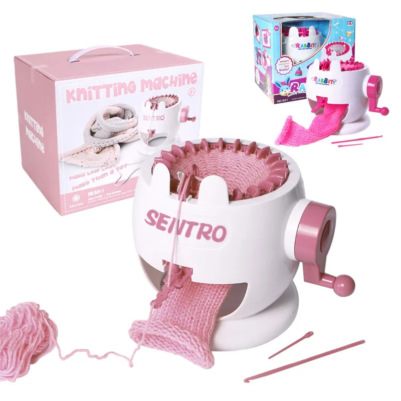 

Новинка творческая машинка для вязания своими руками шерстяная шляпа шарф носки артефакт игрушка для домашнего использования инструмент д...