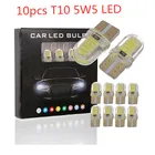 Лампа светодиодная T10 W5W, 12 В, 10 шт.