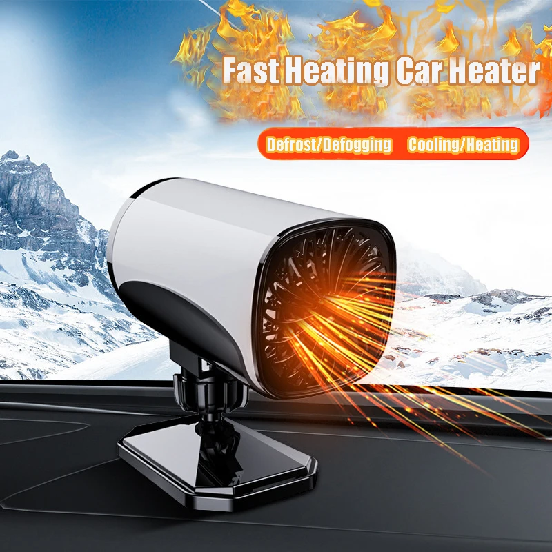 

12V/24V Portable Car Heater Cooling Heating Fan 360 degree Rotation Warm Electric Dryer 120W Car Seat Heating for car webasto