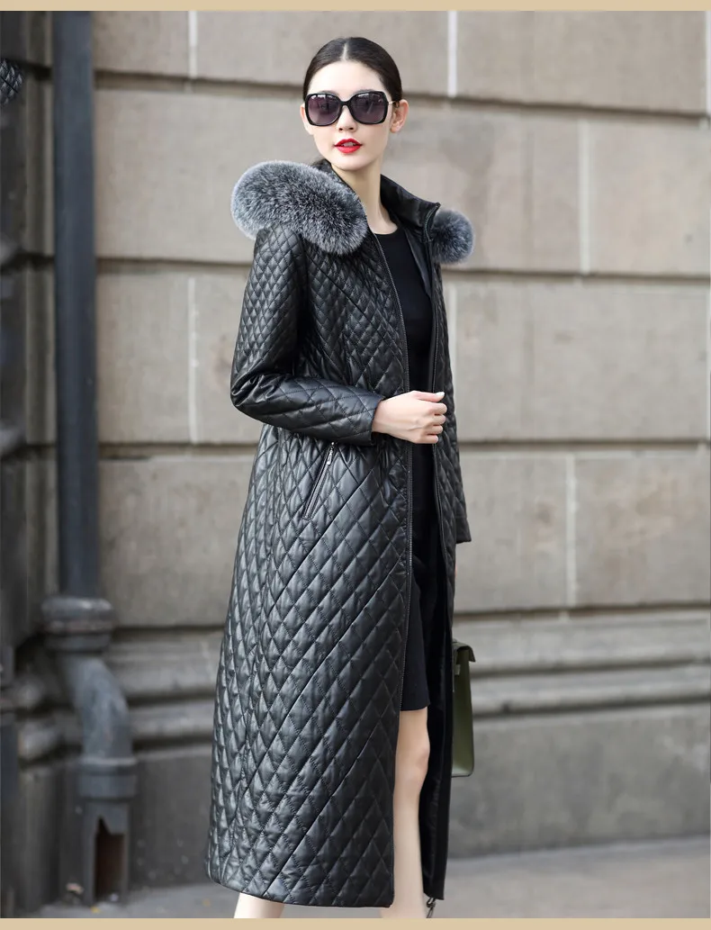 2020 зимняя куртка женские зимние ботинки из натуральной овечьей пальто длинная