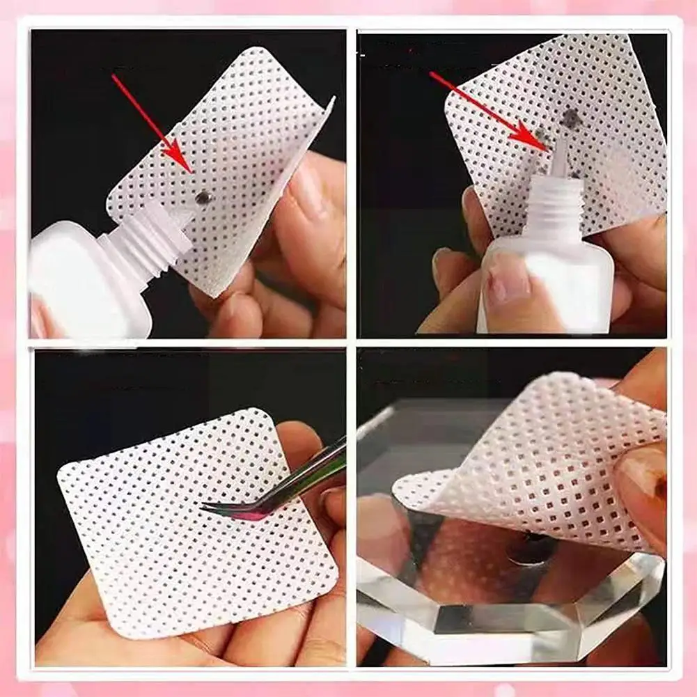 

Нетканый клей 200 шт./компл. чистящие салфетки для наращивания ресниц бумага для прививки макияжа подкладки для удаления ресниц без ворса L0T0