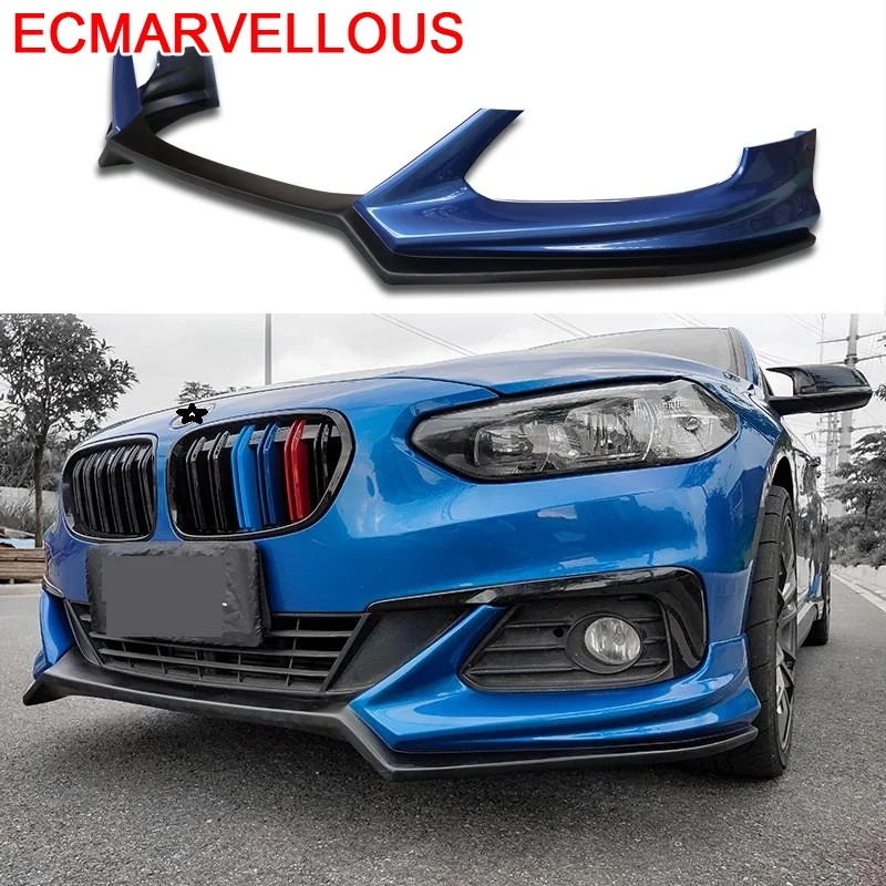 

Сплиттер элерон задний диффузор Стайлинг спойлер Delantero тюнинг протектор автомобильный бампер для BMW 1 серия
