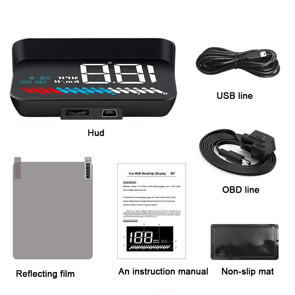 Электронный умный проектор светодиодный дисплей бортовой компьютер цифровая