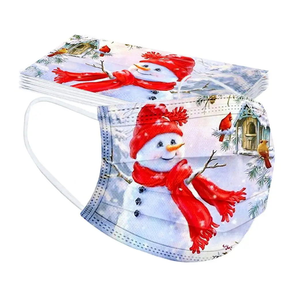 10 шт. Одноразовые Дышащие маски для лица |