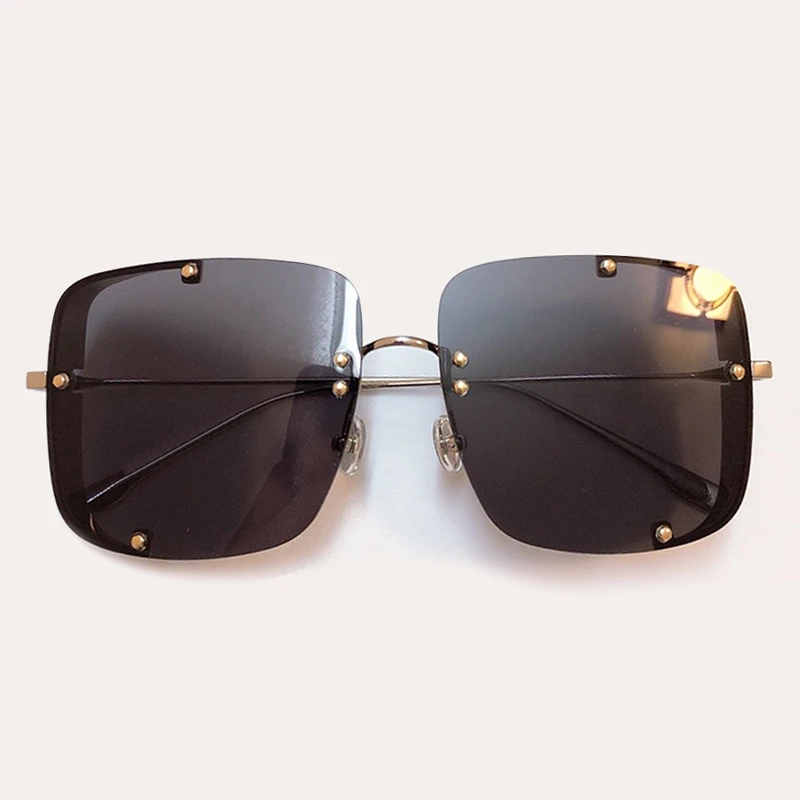 

Oversize Square Sun Glasses Female Protection Shades Gradient UV400 Lens Sunglasses okulary damskie lunette de soleil