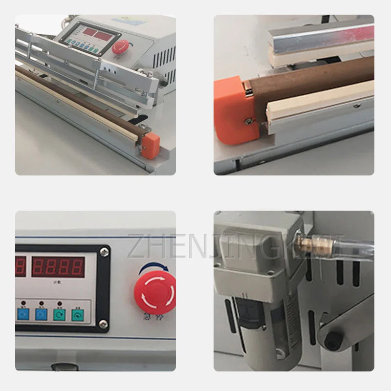 

220V Commercial External Pumping Vacuum Machine Energy Efficient Food Vacuum Plastic Seal Semi-Automatic Packaging Equipment