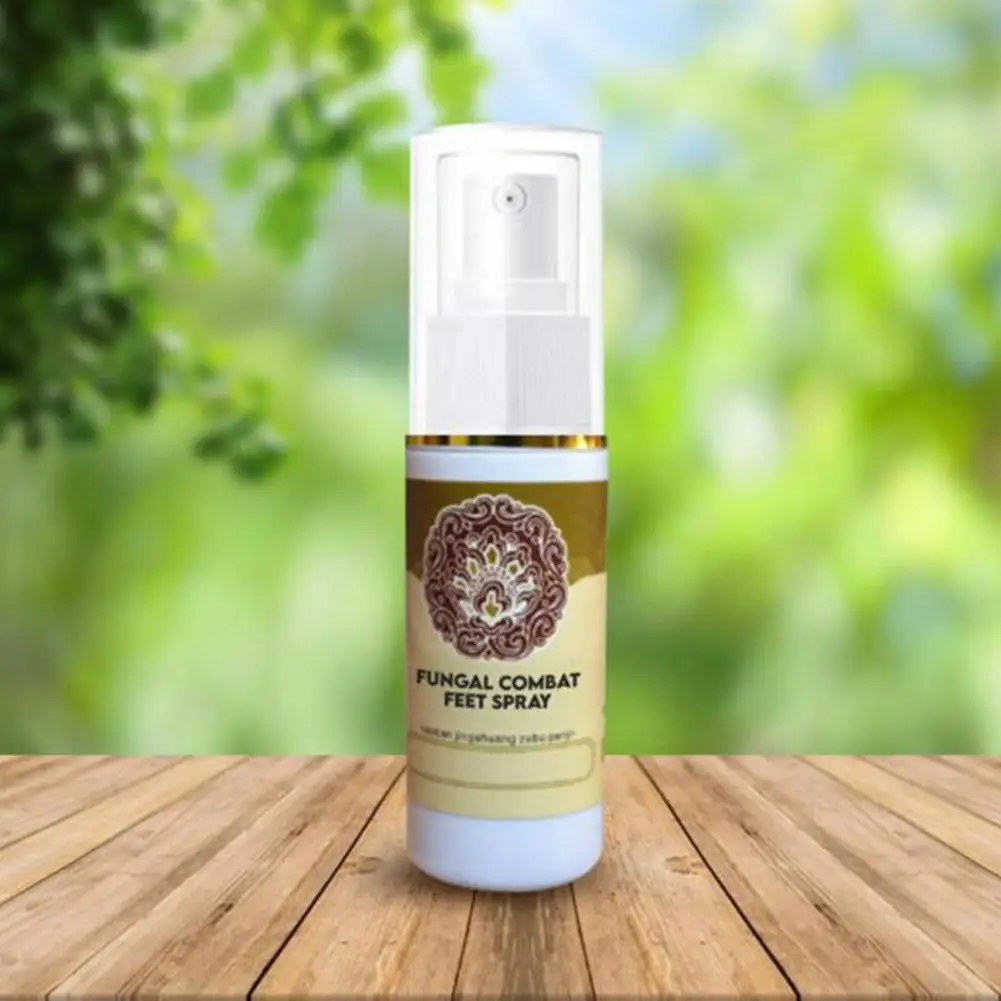 

60ml Fungal Feet Spray Anti Fungal Infections Athlete's Foot Spray For Beriberi Itch Erosion Peeling Blisters Anti Bacterial