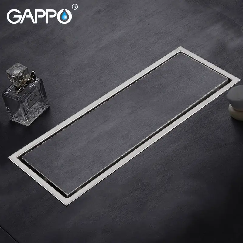 GAPPO стоки из нержавеющей стали regangle анти-запах отходов Слива ванной комнаты напольная крышка ванной слива воды Душ сливной фильтр