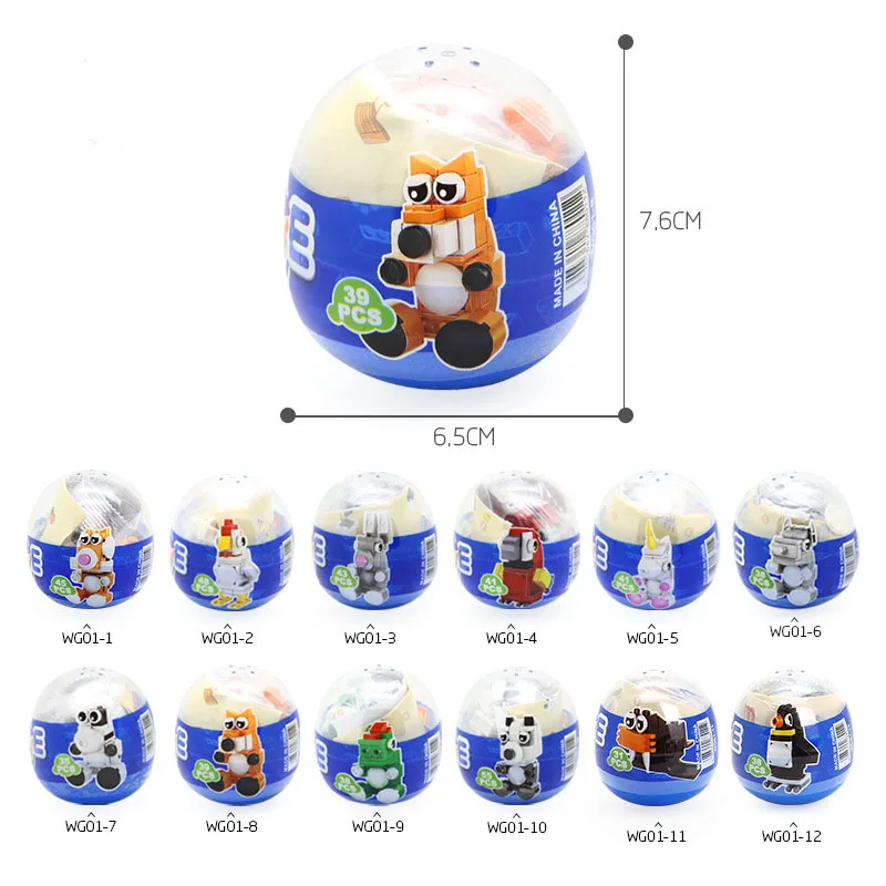 Legoing животные слон кошка собака единорог Лев тигр бегемот цифровой новинка