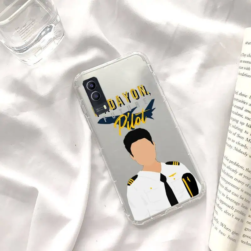 

teacher doctor nurse pattern Phone Case Transparent for vivo x y s 7 9 1 7 5 6 50 53 66 55 69 67 e plus pro