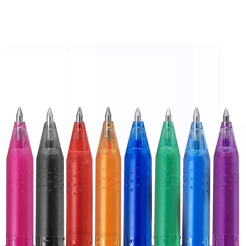

0.5mm Erasable Pen Colorful Drawing Tools Student Writing Office Stationery Black/Red/ Blue/Green/Pink/Orange/Purple Gel Pen