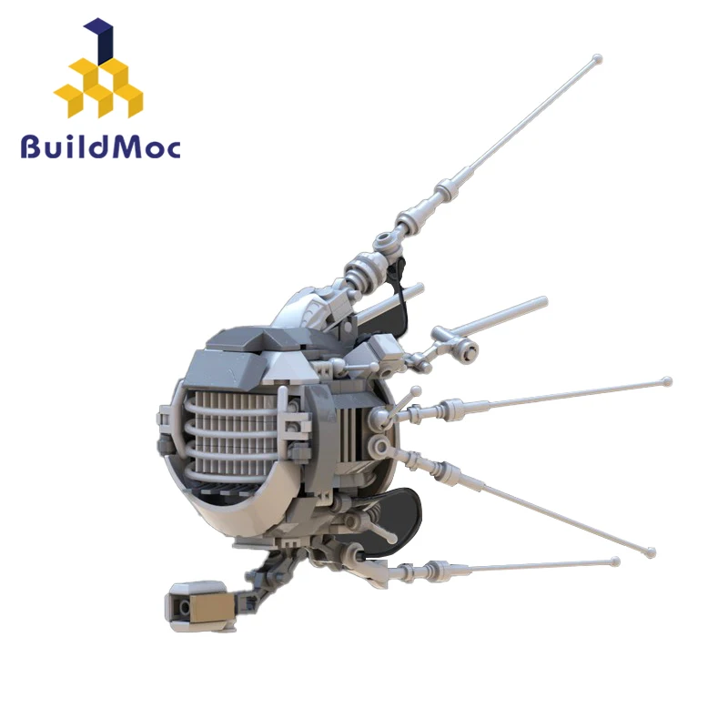 

Buildmoc Classic Game Animation Character Radiation Advanced Technical Eyeball Robot Building Block Toy Children’s Gift