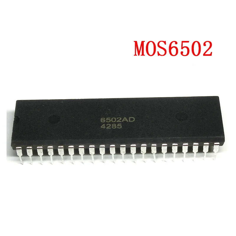 1 шт./лот Mos 6502 MOS6502 6502AD R65C02AP 6502B = UM6502 SY6502 DIP 40|Интегральные схемы| |