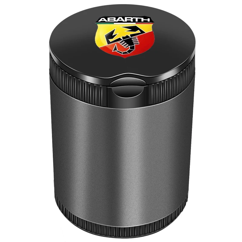 Автомобильная светодиодная пепельница лоток для мусора и сигар органайзер