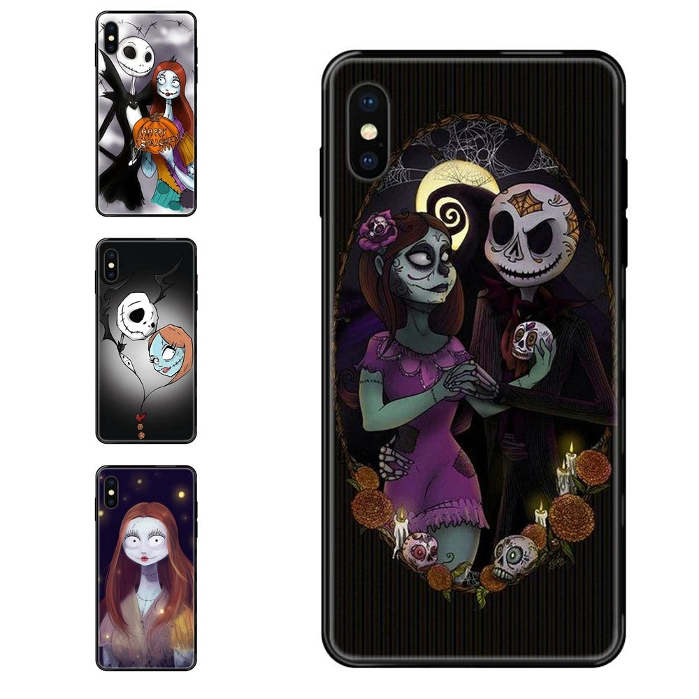 Черный мягкий ТПУ чехол с рисунком в Интернете разумная цена 2019 черепом Джек и
