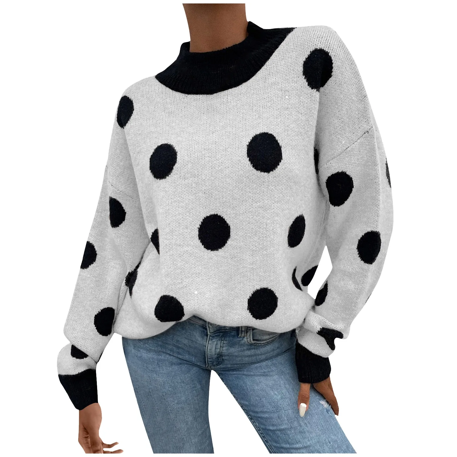 

Autumn Winter Comfortable Women Bow Collar Solid Buttons Sleeve Knitted Casual Sweater Warm Top Джемпер Женский Fashion