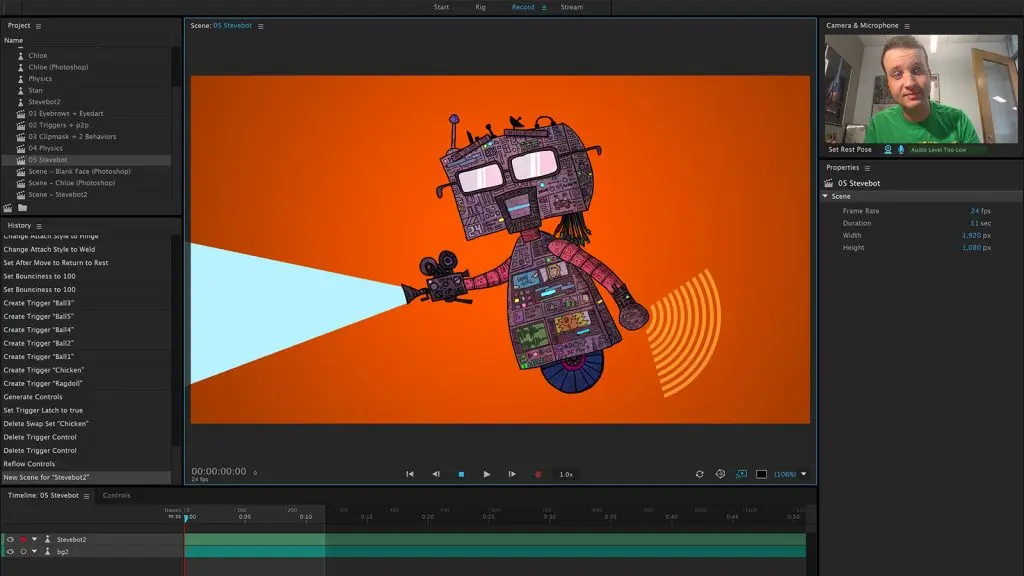 

Character Animator CC 2020 Motion Capture Animation Software Windows
