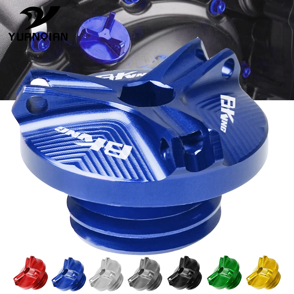 

FOR SUZUKI B-KING 2007 2008 2009 2010 BKing Aluminum Motor Accessories Parts Motorcycle Engine Oil Filter Cup Plug Cover Screw