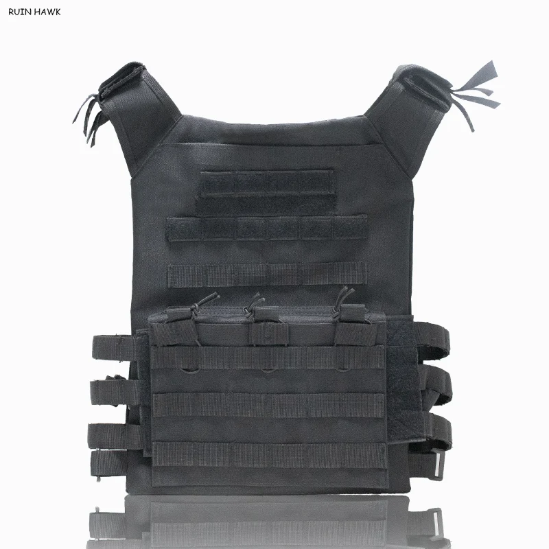 

Outdoor Accessories Hunting Shooting Airsoft Paintball MOLLE Upgraded Version JPC 600D Tactical Man's Plate Carrier Vest