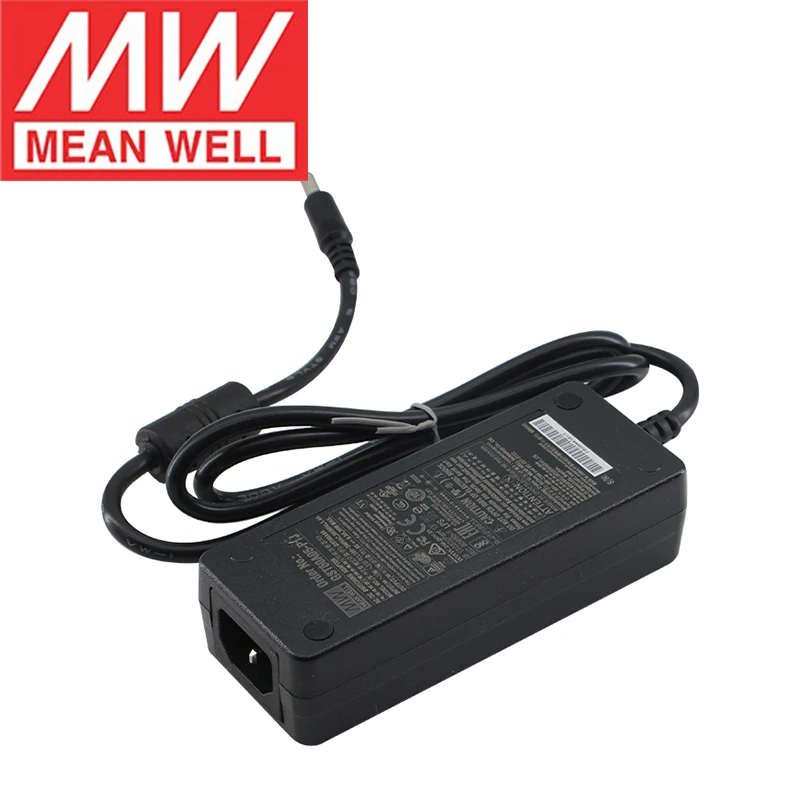 Бренд MEAN WELL представляет GST60A05-P1J 5V 6.0A 30 Ватт meanwell 60W настольный Стиль преобразователь переменного тока в постоянный, надежные зеленый lndustrial Мощность адаптера переменного тока