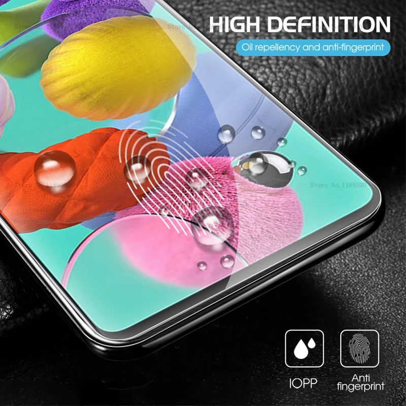 

2Pcs Tempered Glass For Samsung Galaxy A51 A71 A50 A70 Glass For Samsung A11 A21 A31 A41 M51 M11 M30S M30 M01 M31S M31 a 51 Film