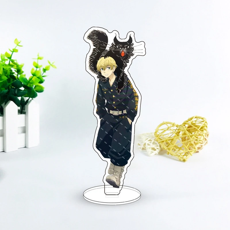 Anime Tokyo Revengers Acrylic Figure Stand Manjiro Ken Takemichi Hinata Atsushi Kimono Cosplay Model Plate Desk Decor Fans Gift |
