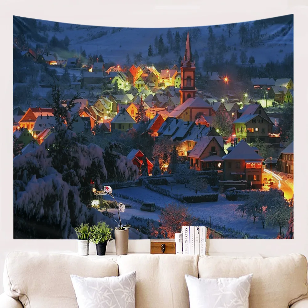 Настенный гобелен в Европейском стиле пляжное полотенце с изображением водного