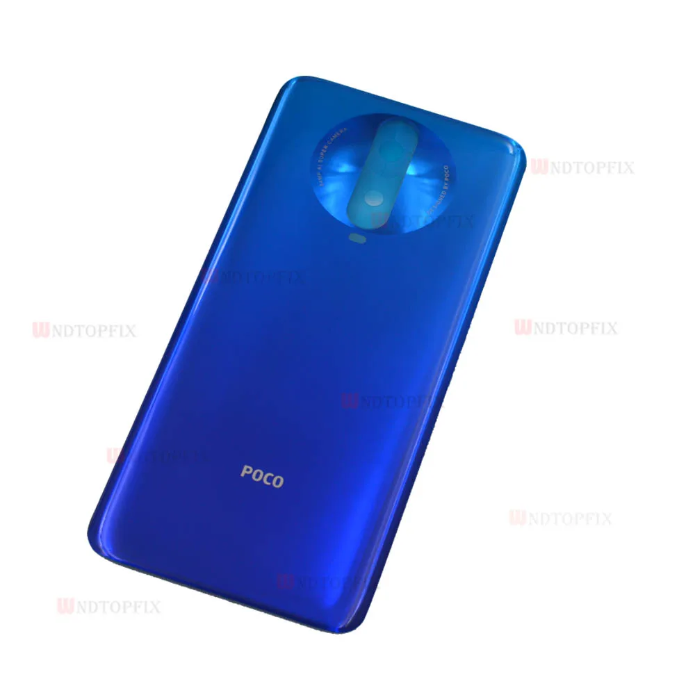 for xiaomi poco x2 battery cover back glass rear door housing case poco x2 back panel pocox2 battery cover with adhesive free global shipping